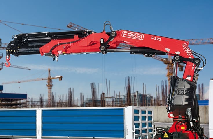 Fassi loading crane F395A xe dynamic
